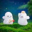 فیگور مجسمه شب تاب طرح فرشته مهربون