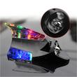تزئینی سقف خودرو طرح باله کوسه‌ای با چراغ LED و انرژی بادی