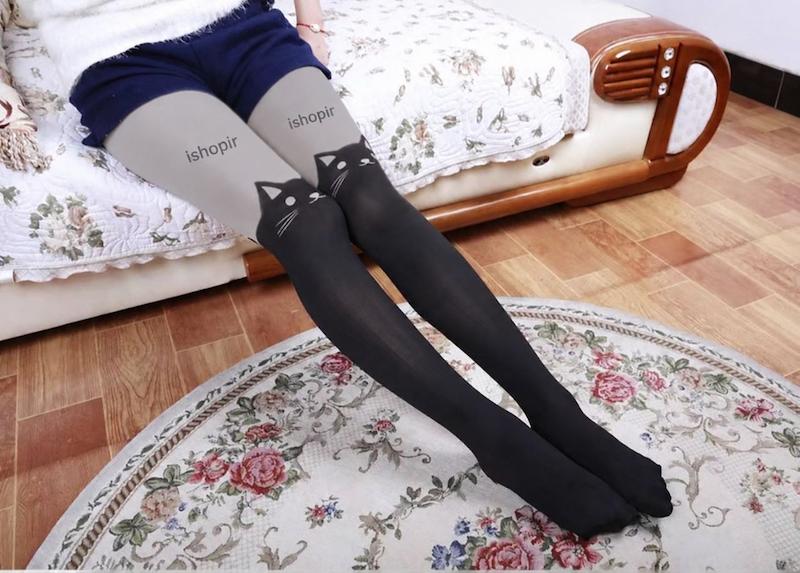 فیشنت فانتزی طرح گربه فری سایز وارداتی