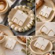 گوشواره زنانه حلقه ای لوکس برند ژوپینگ