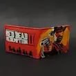 کیف پول طرح بازی ردد ۲ red dead چرمی
