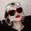 عینک زنانه دخترانه طرح قلب فانتزی