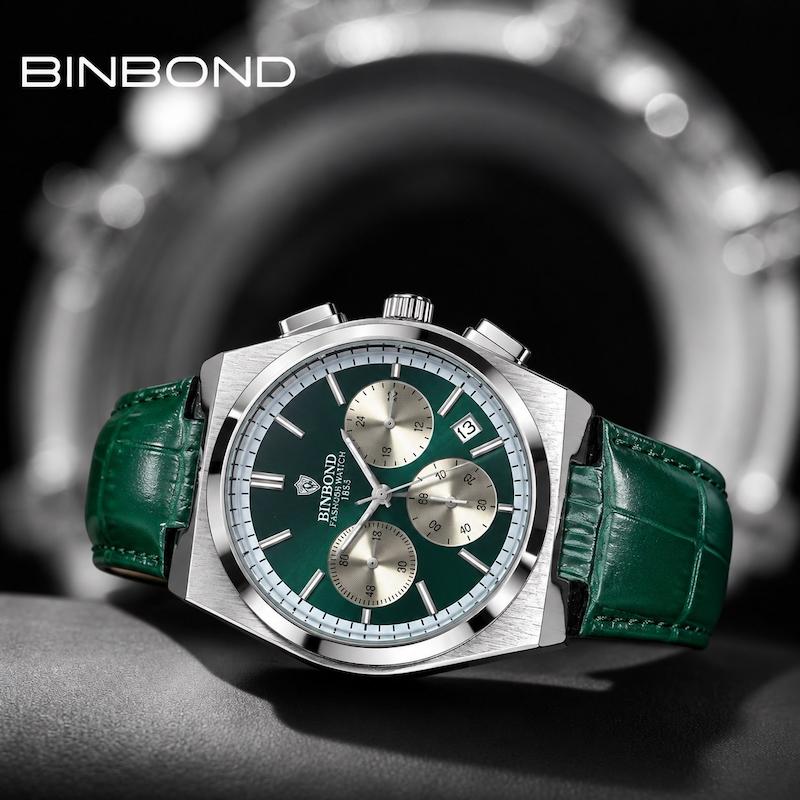 ساعت مردانه BIN BOND موتور کوارتز اوریجینال
