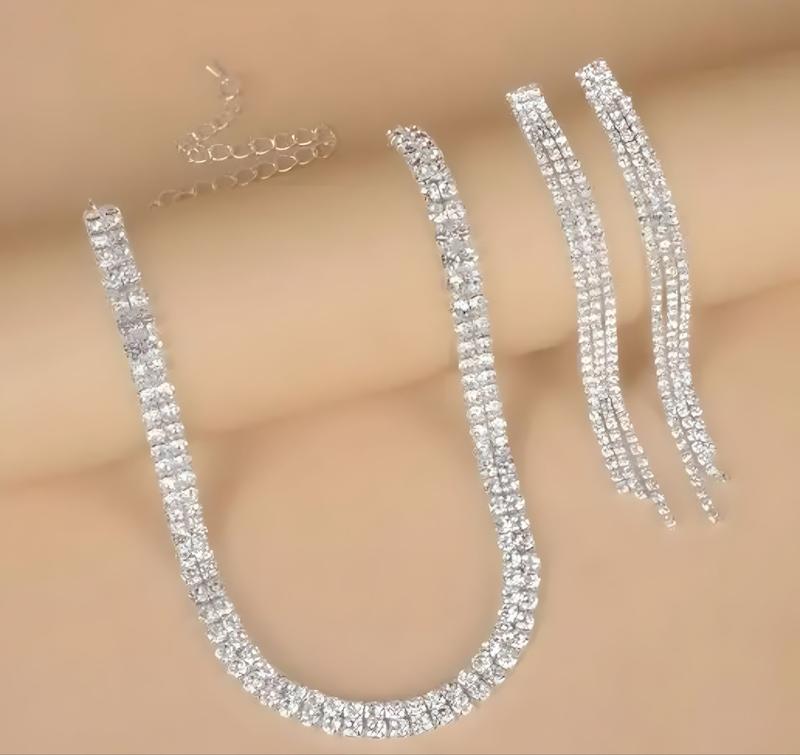 سرویس نیم ست زنانه آویز دار مجلسی 