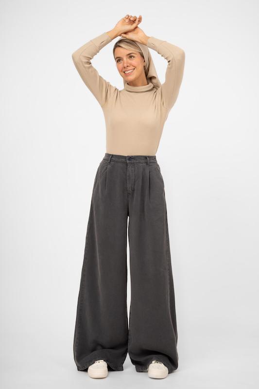 شلوار سیلک نوک مدادی