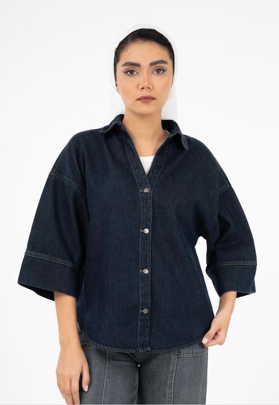 شومیز کت جین وستا