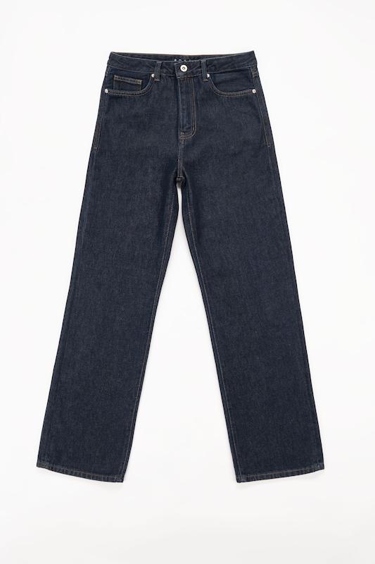 شلوار جین راسته لاین (Royal Jackpot) کمر ساده