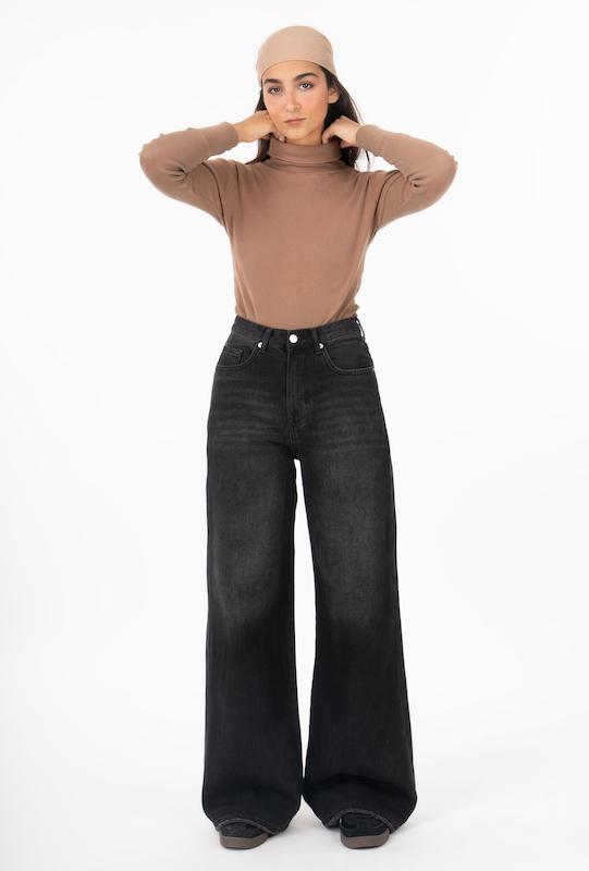 شلوار جین بگی (Royal Jackpot) کمر ساده