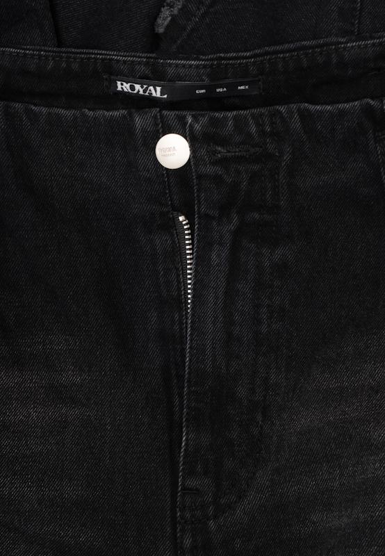 شلوار جین واید لگ کمر ساده