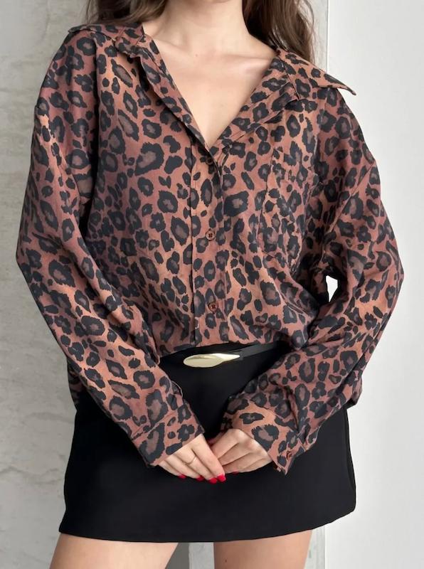 شومیز پلنگی 