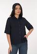 شومیز کتان (Kyra) آستین کوتاه