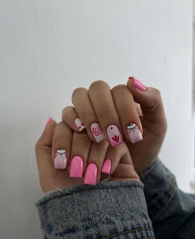 طراحی همه ناخن ها