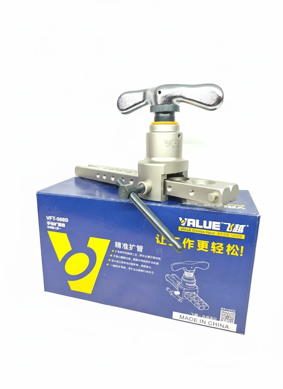 پرچ‌ کن لوله ولیو دارای اینچ و میلیمتر مدل VFT-908B