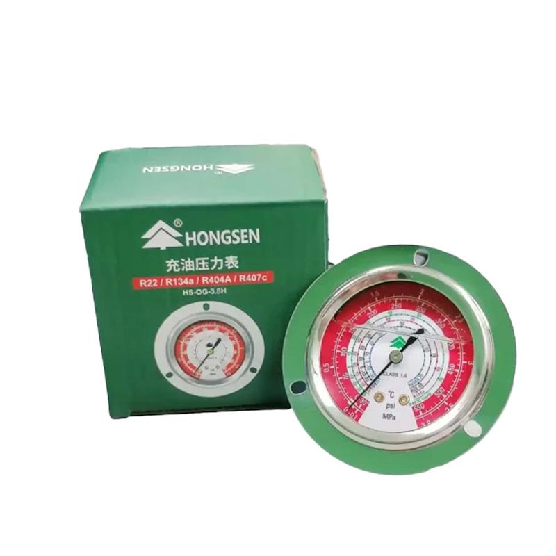 گیج روغنی فشار بالا قرمز مدل هانگسن