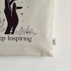 توت بگ چاپی طرح keep inspiring
