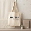 توت بگ متقال پنبه‌ای You Are Enough سایز ۳۵×۳۰