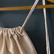 کوله پارچه ای با بند سر جمعشو پنبه ای 
