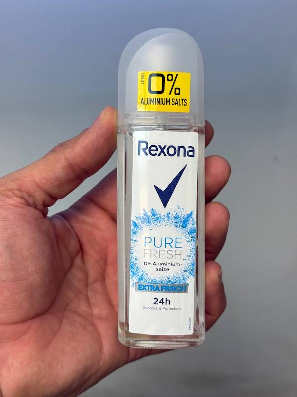 بادی اسپلش زنانه مارک رکسونا (Rexona) با رایحه pure fresh