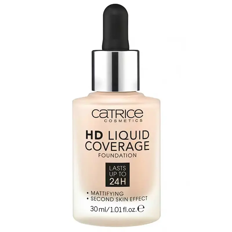 کرم پودر کاتریس HD مدل Liquid Coverage شماره 010