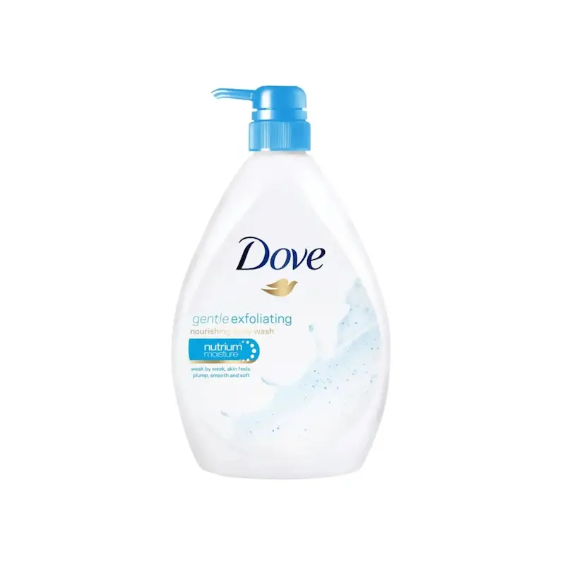 شامپو بدن داو Dove مدل Gentle Exfoliating لایه بردار پوست حجم 550 میل
