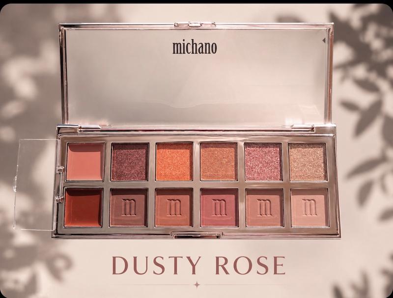 پالت سایه چشم میچانو Dusty rose