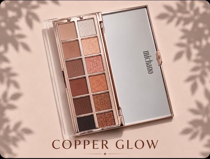 پالت سایه چشم میچانو copper glow
