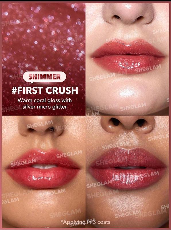 ليپ پلامپر شاين دار شيگلم رنگ FIRST CRUSH