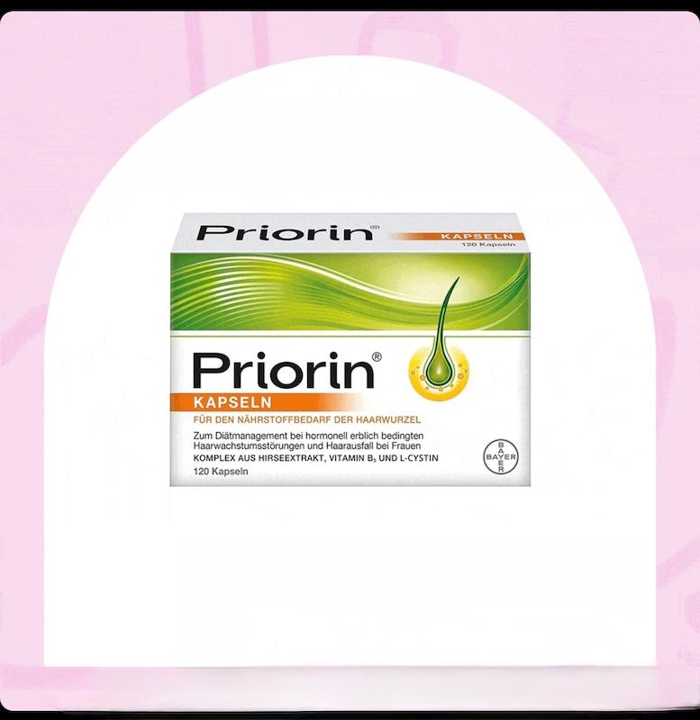 قرص ضد ریزش پریورین  باير آلمان ورق 30عددي