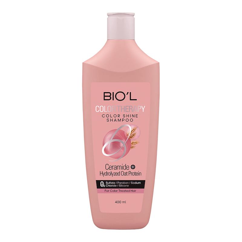 شامپو کالر تراپی موهای رنگ و دکلره شده بيول