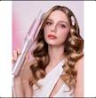 دستگاه كرلي مو شیگلم رنگ صورتي سايز 32