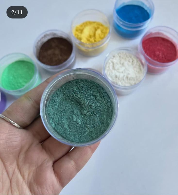 رنگ صدفی سبز