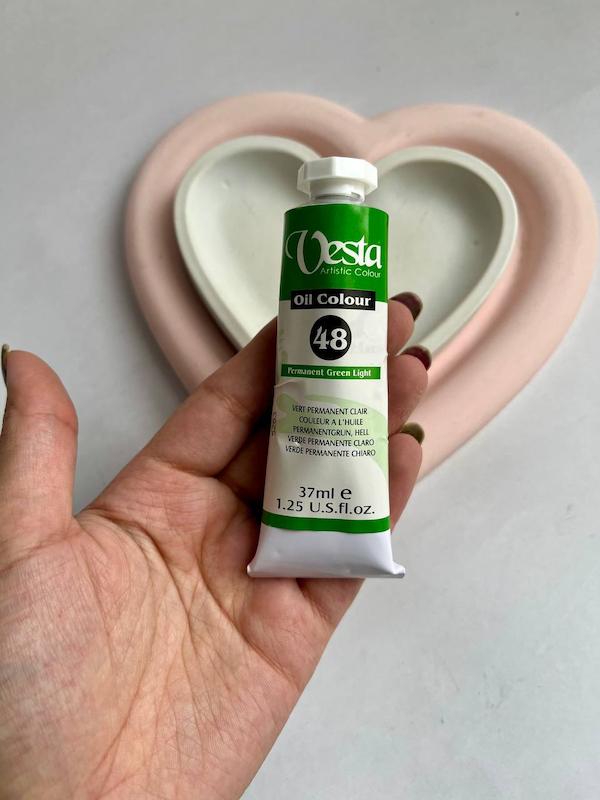 رنگ روغن سبز شماره 48