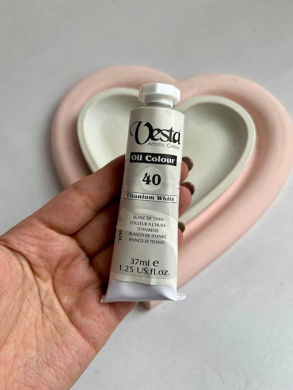 رنگ روغن سفید شماره 40