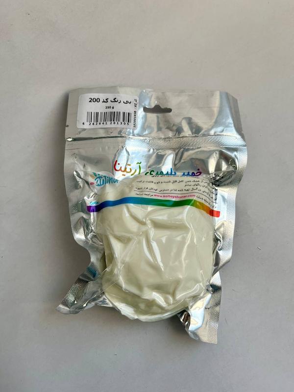 خمیر بی رنگ کد ۲۰۰
