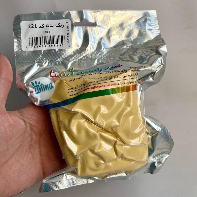 خمیر رنگ بدن کد 221