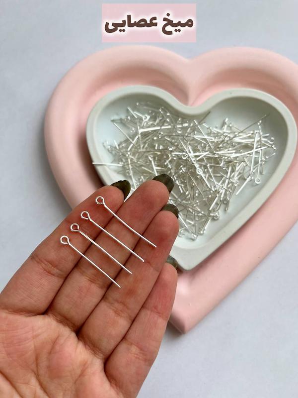 میخ عصایی بسته 100عددی