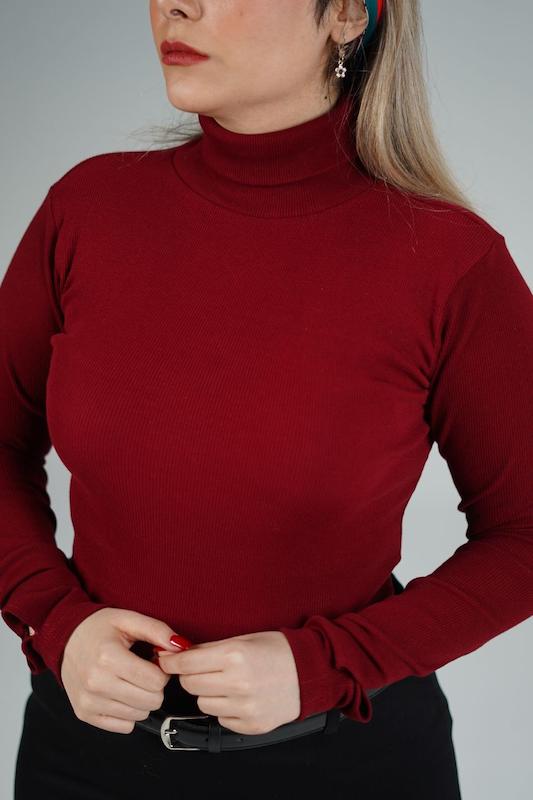 بلوز بادی یقه اسکی