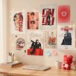 🍓 BTS Poster Pack – پک پوستر بی‌تی‌اس - تم قرمز 