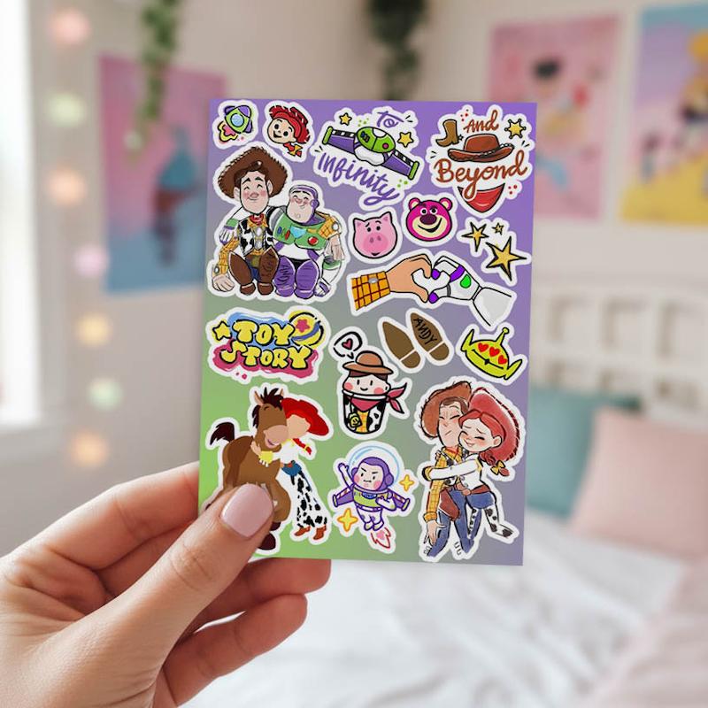 استیکر داستان اسباب بازی