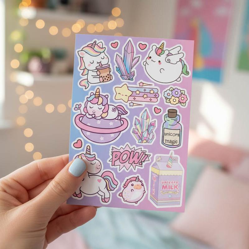 استیکر یونیکورن