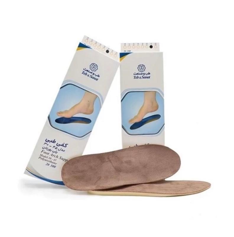 کفی طبی پلی یورتان مناسب پای صاف