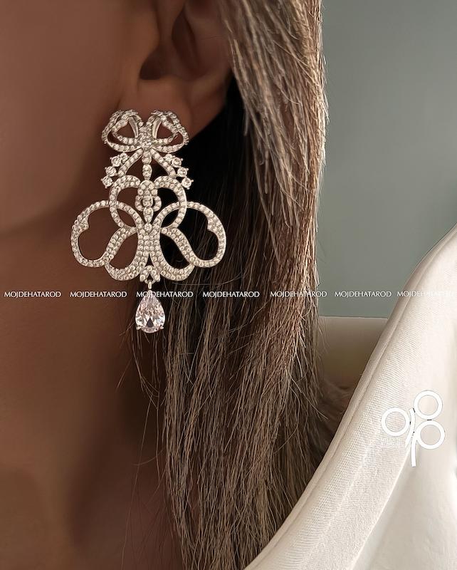 گوشواره جواهری