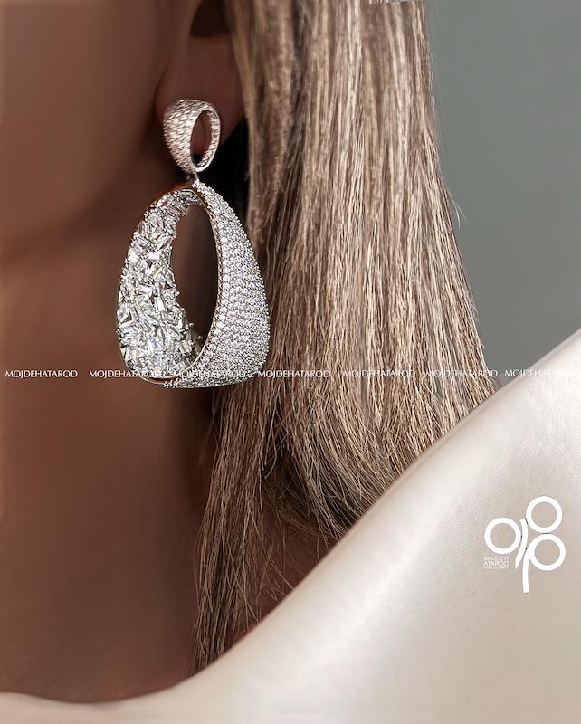 گوشواره جواهری