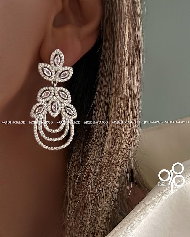 گوشواره جواهری