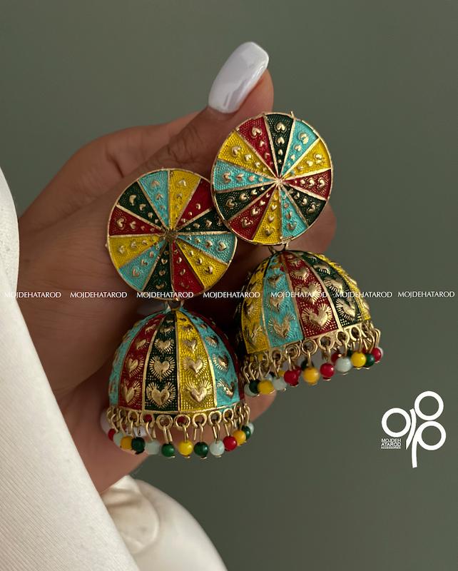 گوشواره مخروطی هندی