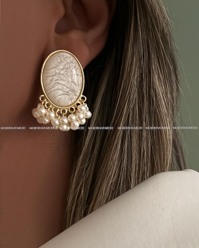 گوشواره مرواریدی