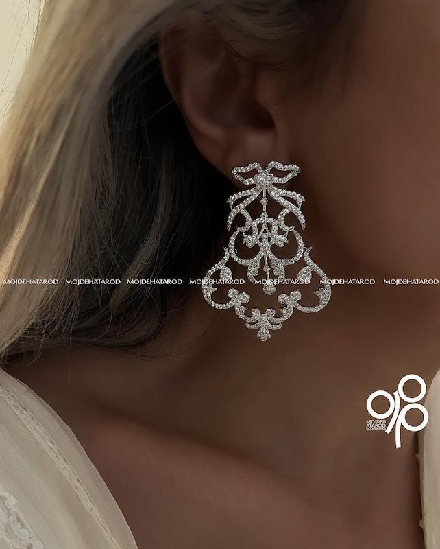 گوشواره جواهری