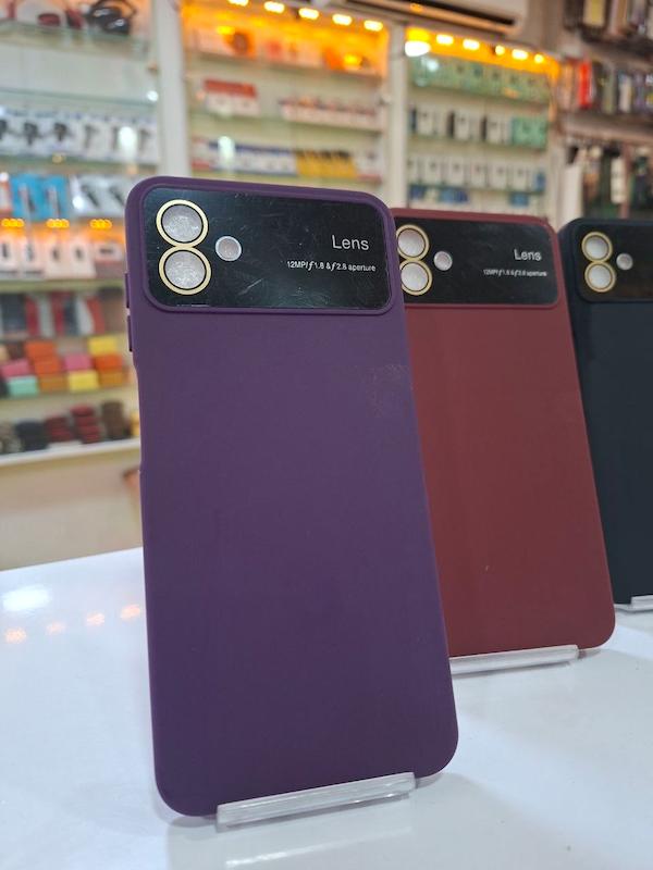 کاور دیامانته مدل Lenzo Navy مناسب برای گوشی سامسونگ Galaxy A04