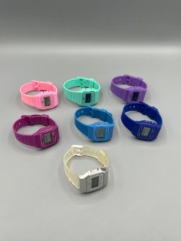 ساعت دیجیتال سبک کاسیو (Casio Style)