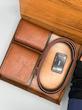 ست چرم کمربند و کیف پول